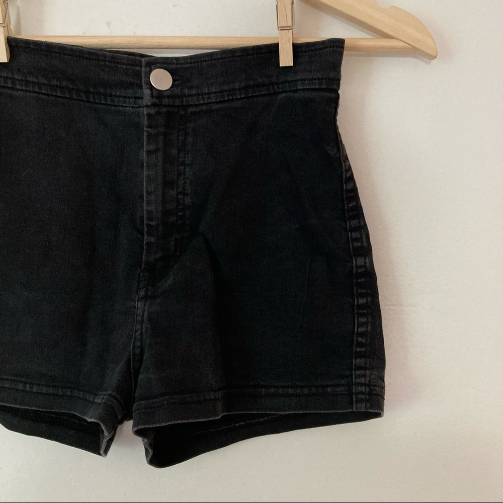 American Apparel Easy Jean High Waisted Shorts
